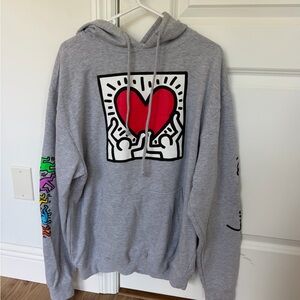 Keith Haring "Lonely Crowd" hoodie